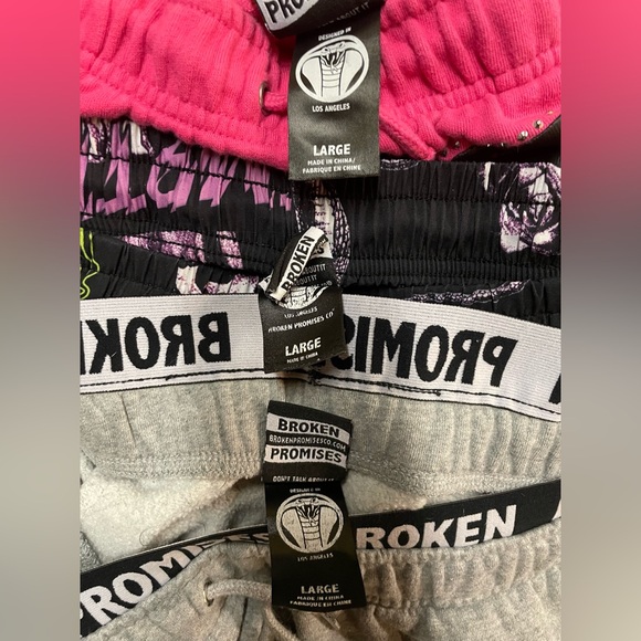 ‘Broken Promises’ Womens Shorts Lot (3 Pair) Size Large - Picture 3 of 3